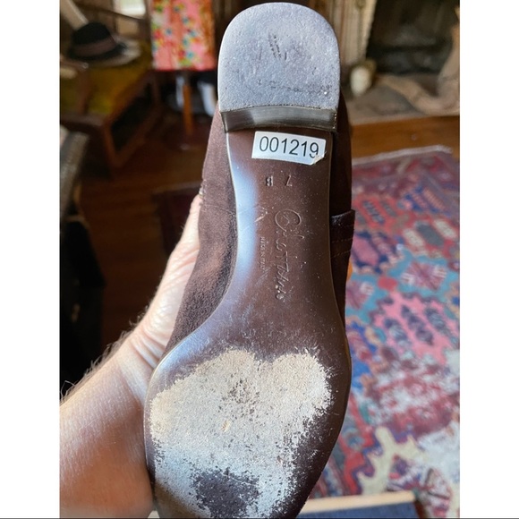 90’s COLE HAAN knee high brown suede boots. - Picture 6 of 11